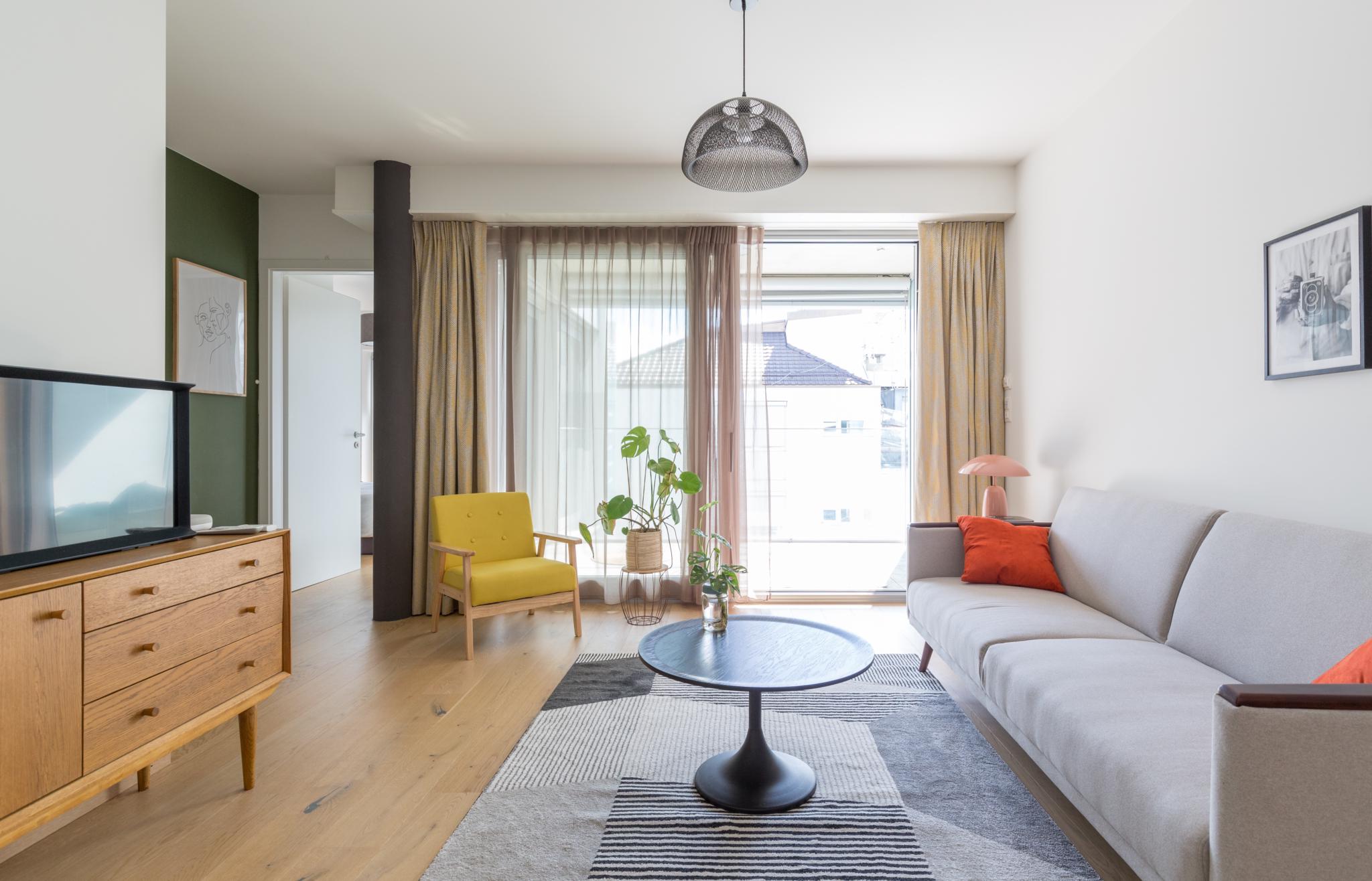 Appartement meublé de 3 pièces contemporain